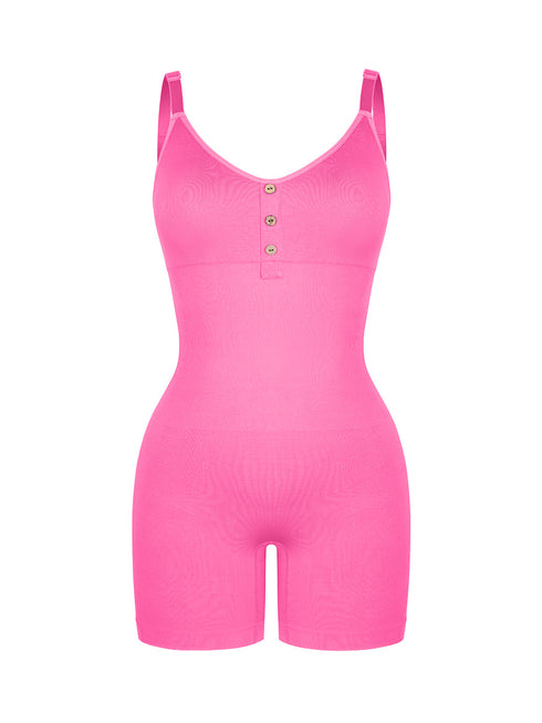 Well-in Vogue Seamless Bust Support Waist and Abdomen Shaping Butt Lifting Jumpsuit